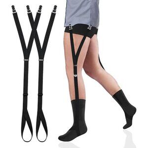 Hold’Em Garter Grip Shirt Stays Ultra Soft Plush Elastic Durable - Stirrups